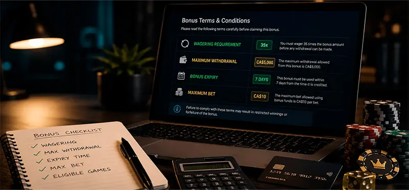 How to Read Casino Bonus Terms Without Getting Confused